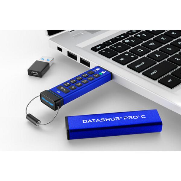   iStorage datAshur Pro+C 64GB USB 5Gbps 8